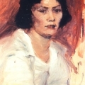 Asian woman after restoration