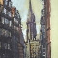 Hambourg - Aquarelle