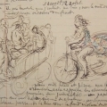 Jeune fille à bicyclette