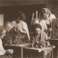 L'atelier vers 1920