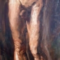 Etude jambes - Huile